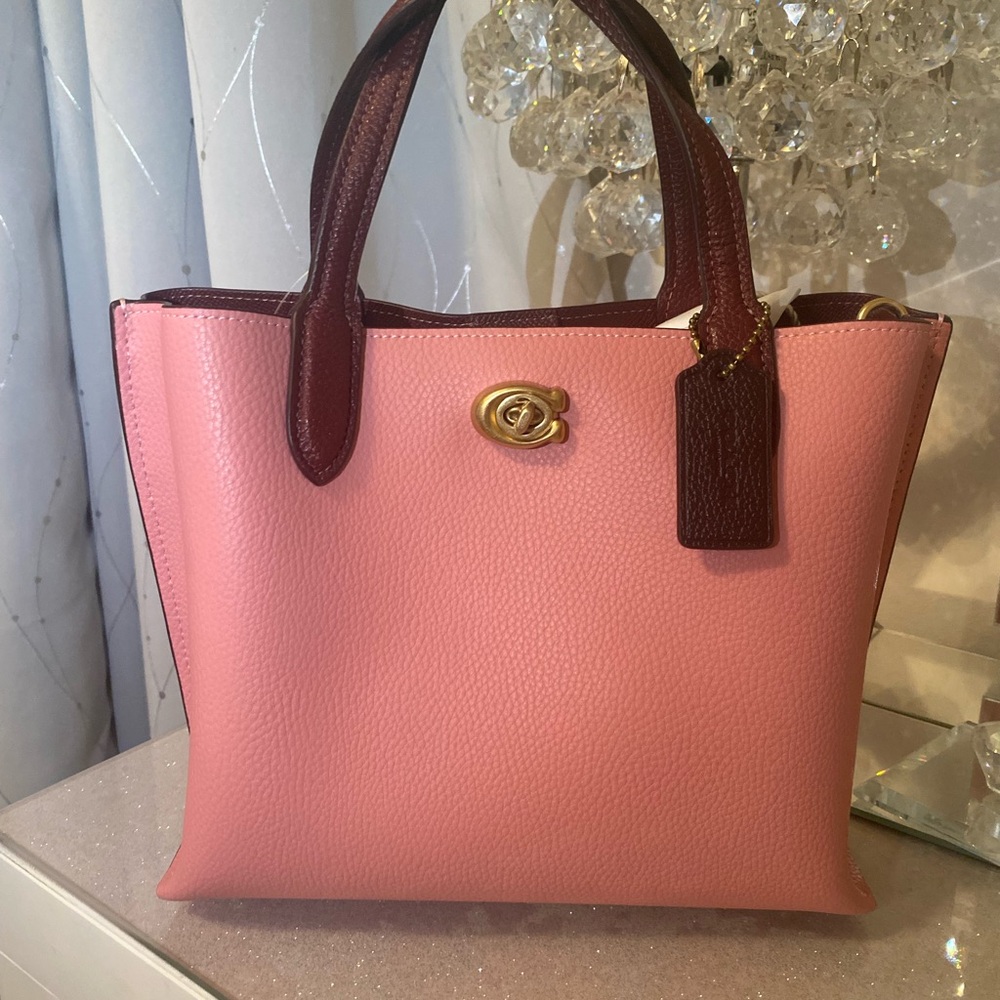 COACH willow tote 24